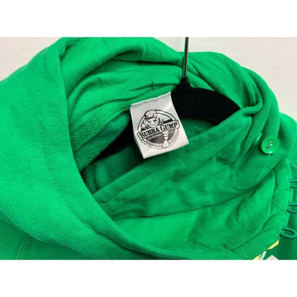 Bubba Gump Womens Size XL Green Hoodie Hooded Sweatshirt Lanina Hawaii - Picture 4 of 6